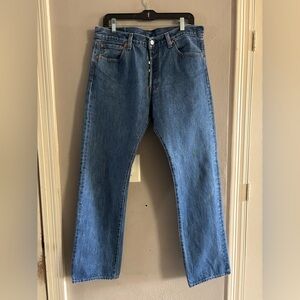 Levi's Men's Straight Blue Jeans